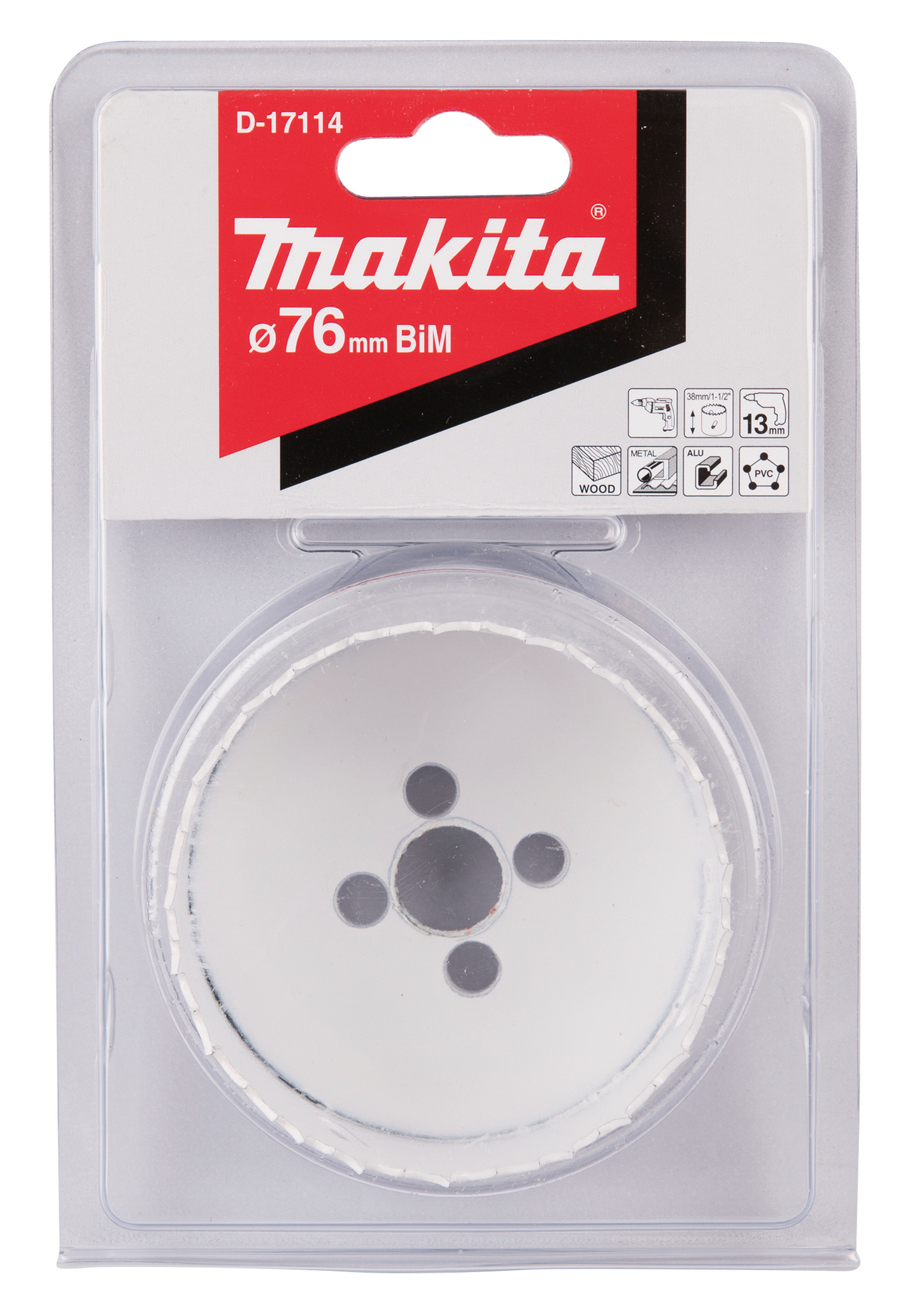 Reikäsaha Makita 76mm bimetalli
