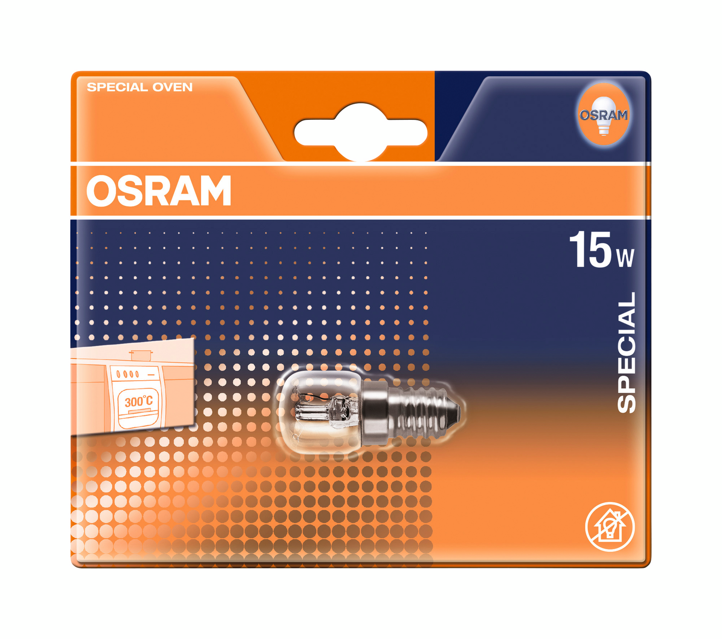 Uunilamppu OSRAM 15W 230V E14