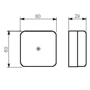 Jakorasia ABB AP6P pinnallinen IP20