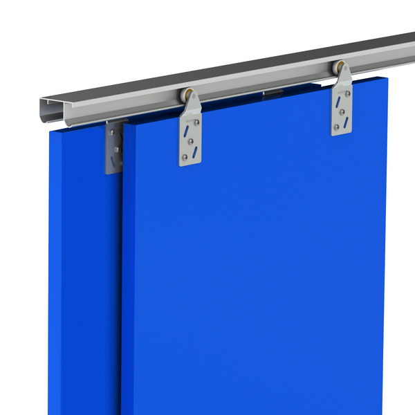 Liukuovikiskosetti Helaform kolmelle kalusteovelle 465/2400mm