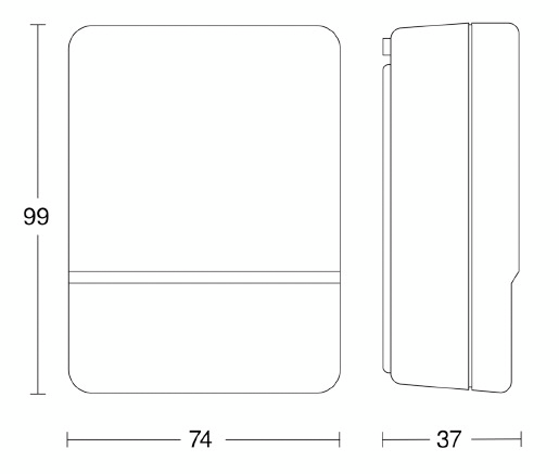 Hämäräkytkin STEINEL Nightmatic 2000 valkoinen