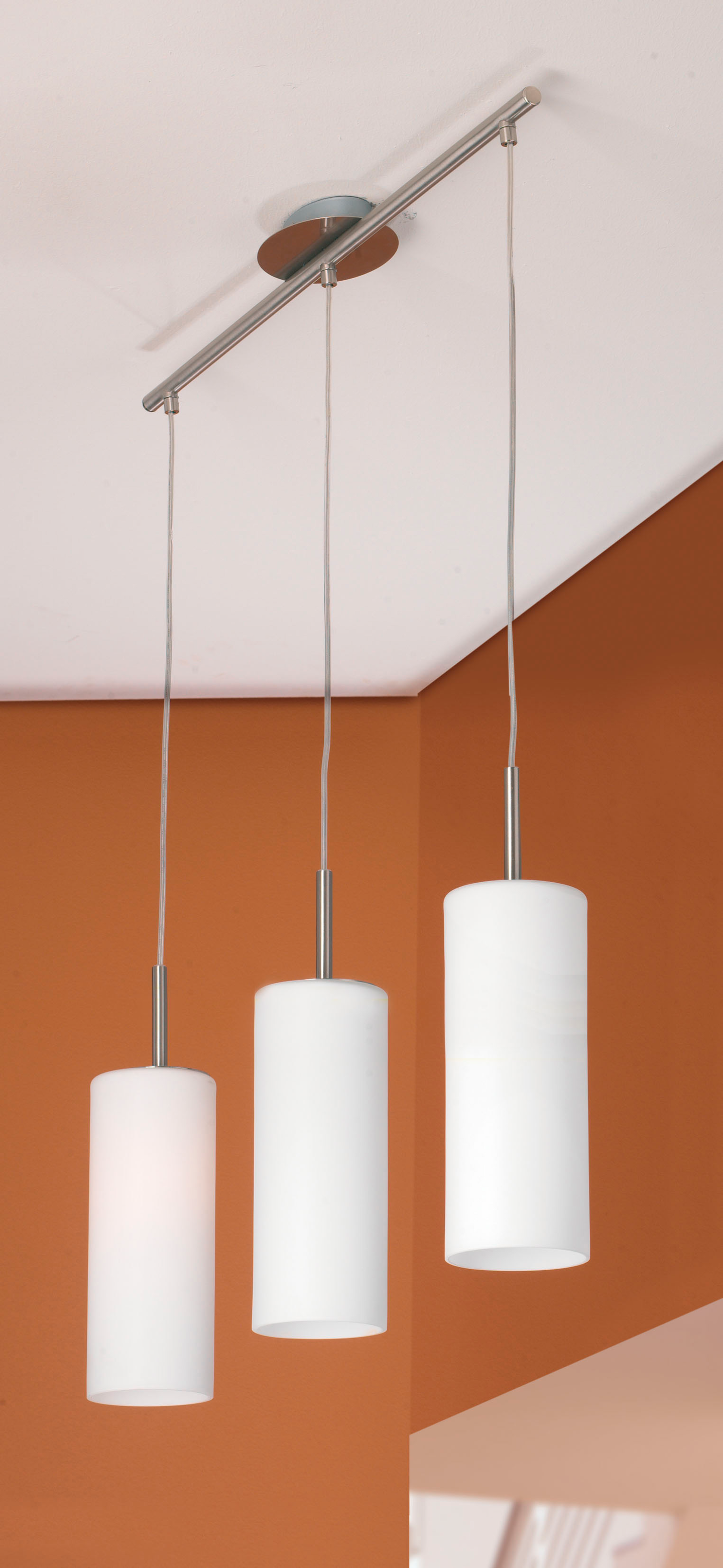 Riippuvalaisin EGLO Troy 3 3-osainen 85978 valkoinen