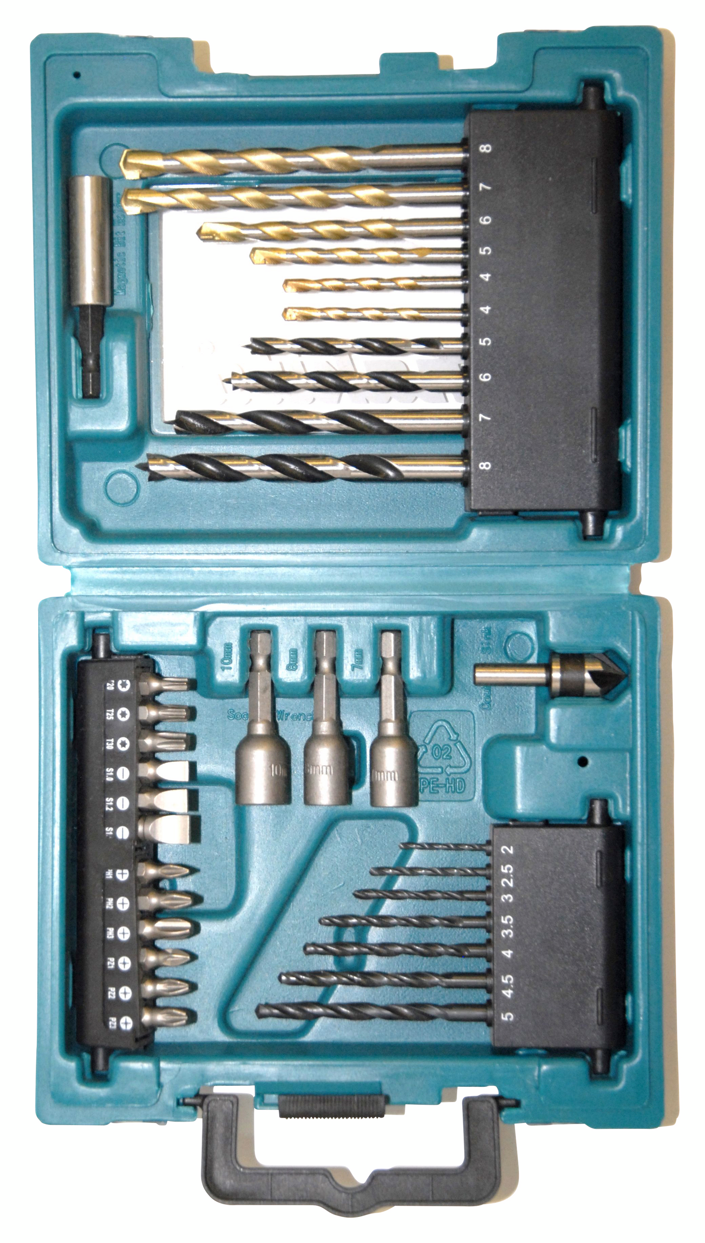 Tarvikesarja Makita 34-osainen D-36980