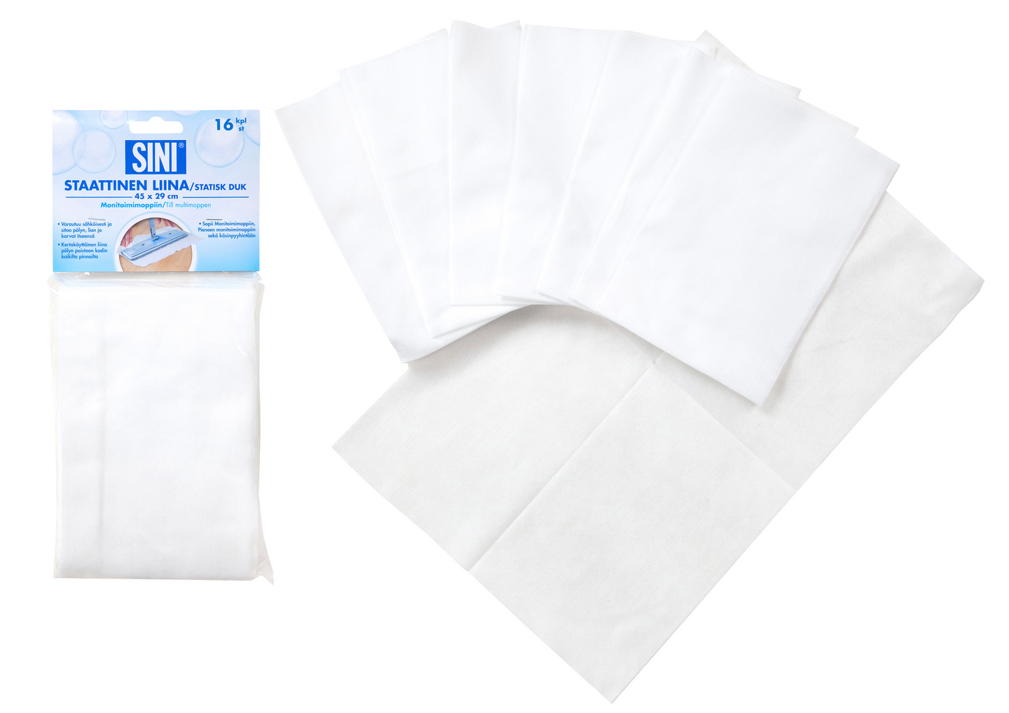 Staattinen liina SINI 45x29cm