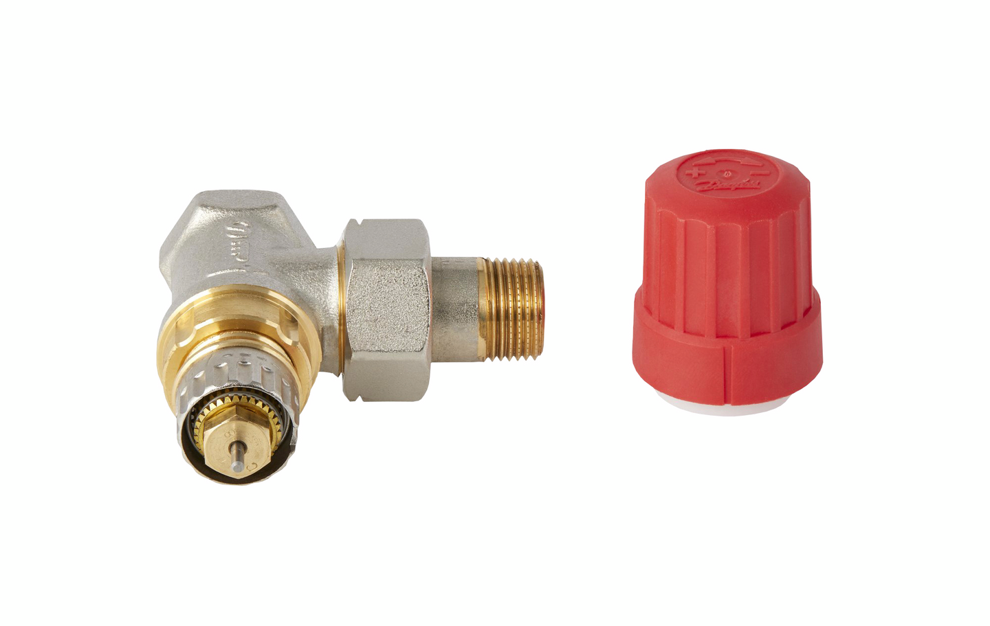 Patteriventtiili kulma 3/8 RA-N10 Danfoss 13G0051