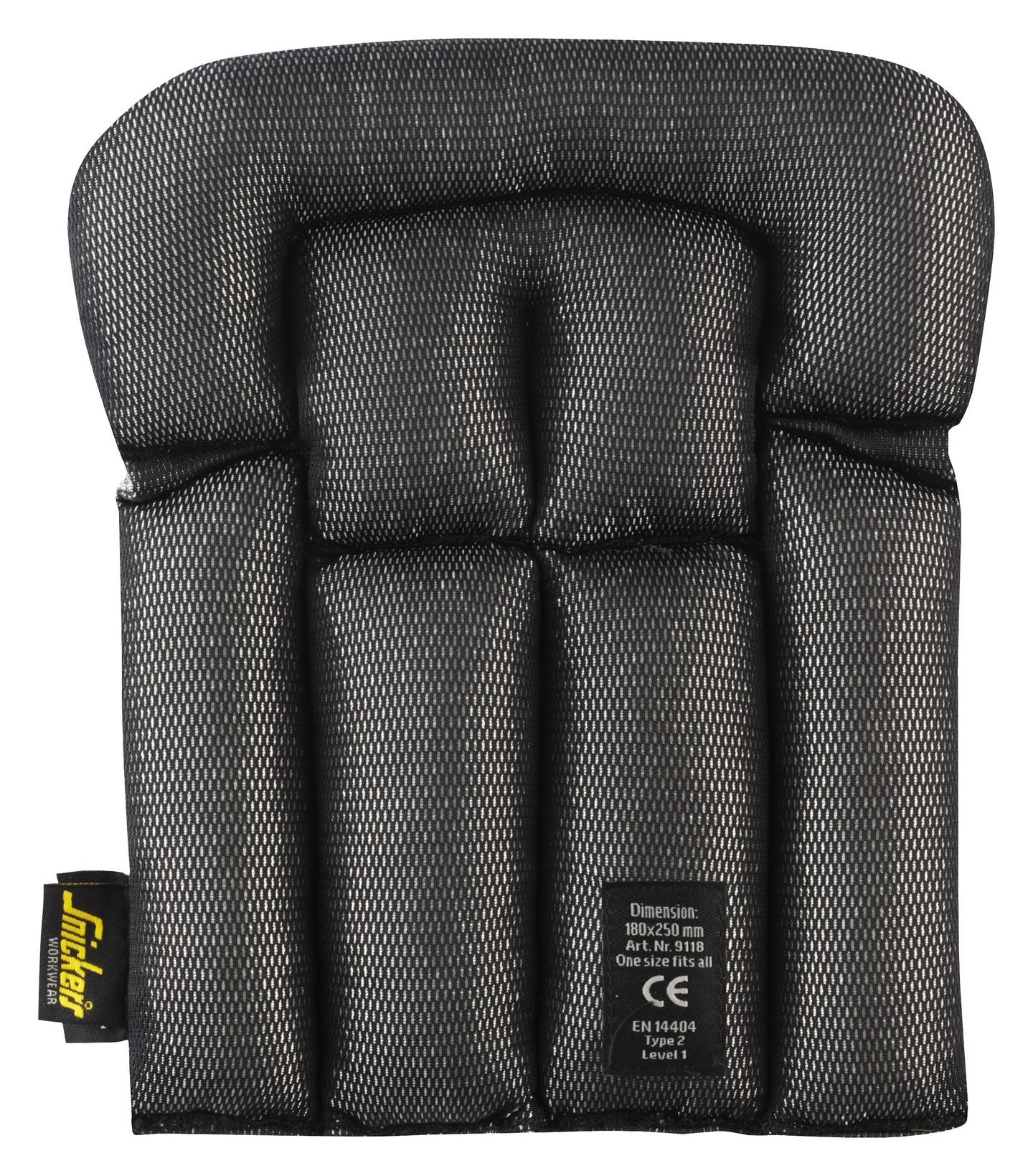 Polvisuojat Snickers 9118-0408 musta-alumiininharmaa koko One Size