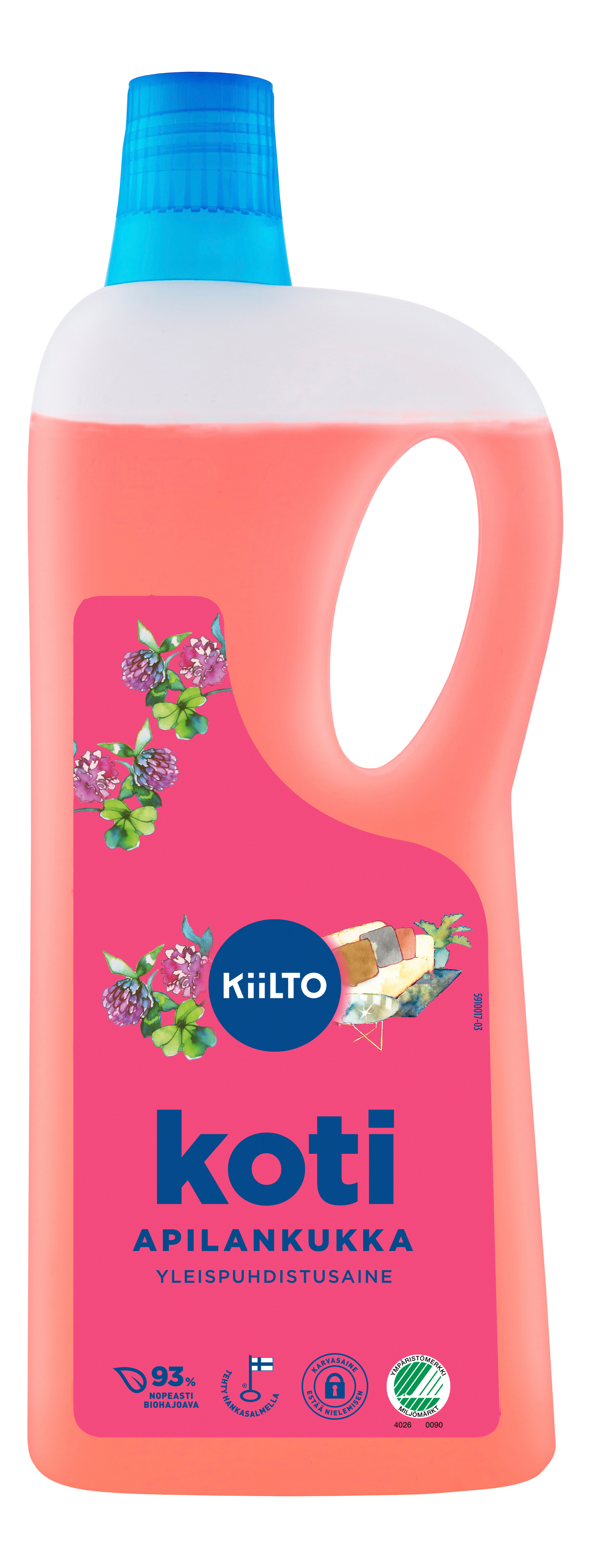 Kodinpuhdistaja Kiilto apilankukka 1l