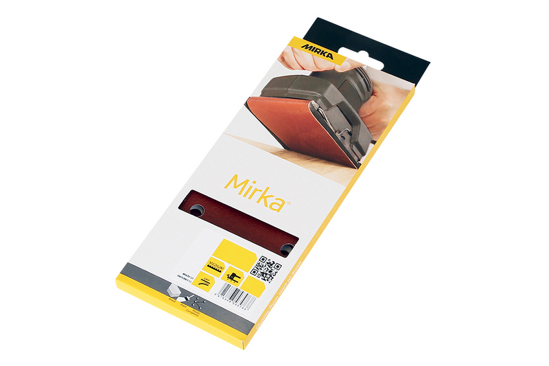 Hiomapaperi Mirka punainen 93x185mm 8R P120 tarra 5kpl