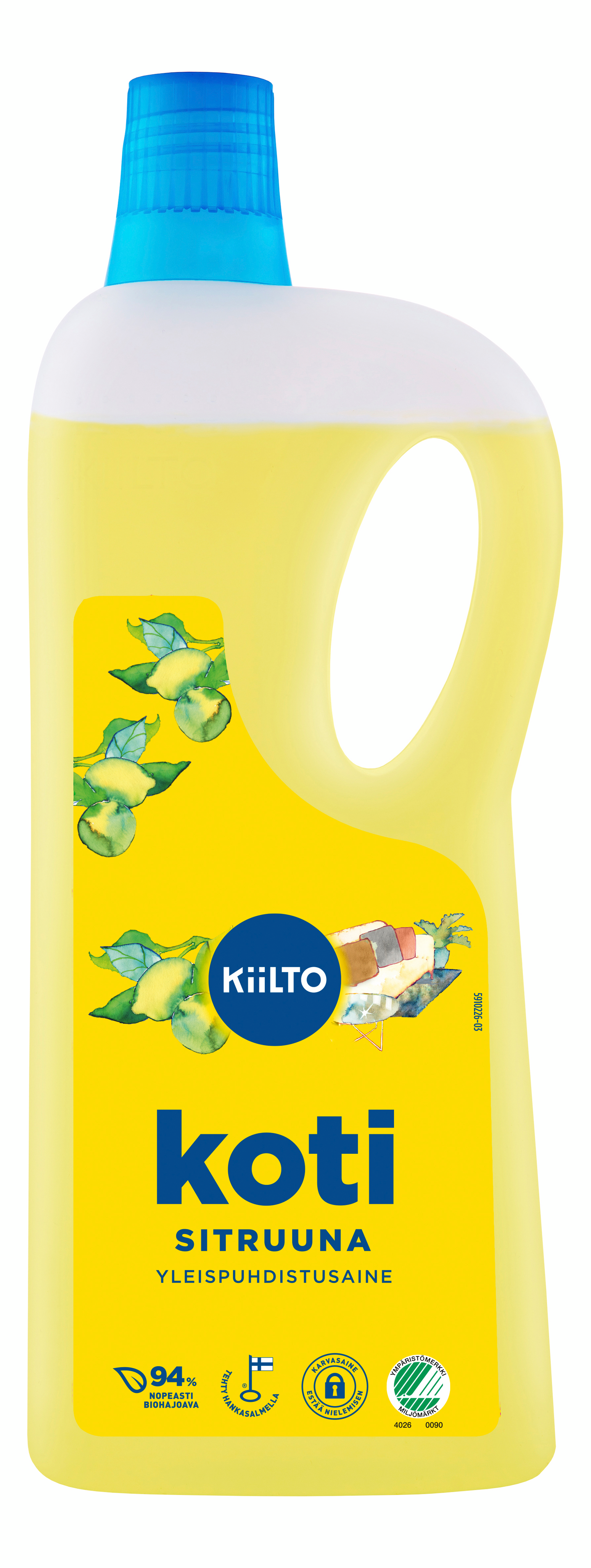 Kodinpuhdistaja Kiilto sitruuna 1l