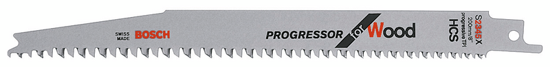 Puukkosahanterä Bosch S 2345 X 200mm puu Progressor 2kpl