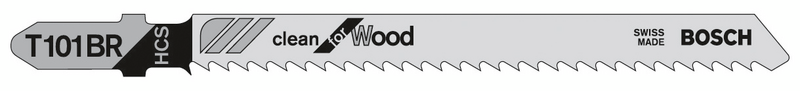 Pistosahanterä Bosch T 101 BR 3kpl puu