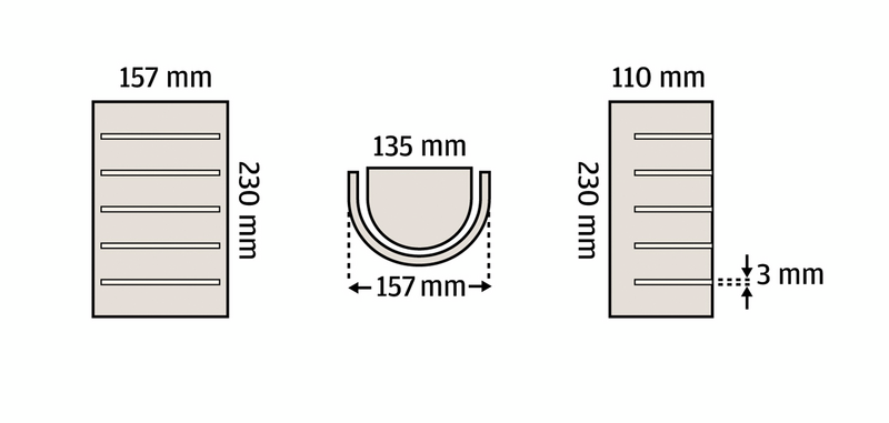 Saunavalaisin Ketonen Raita E27/40W ACY335 koivu