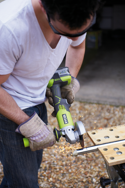 Akkukulmahiomakone Ryobi RA18AG-0 18V ONE+ runko