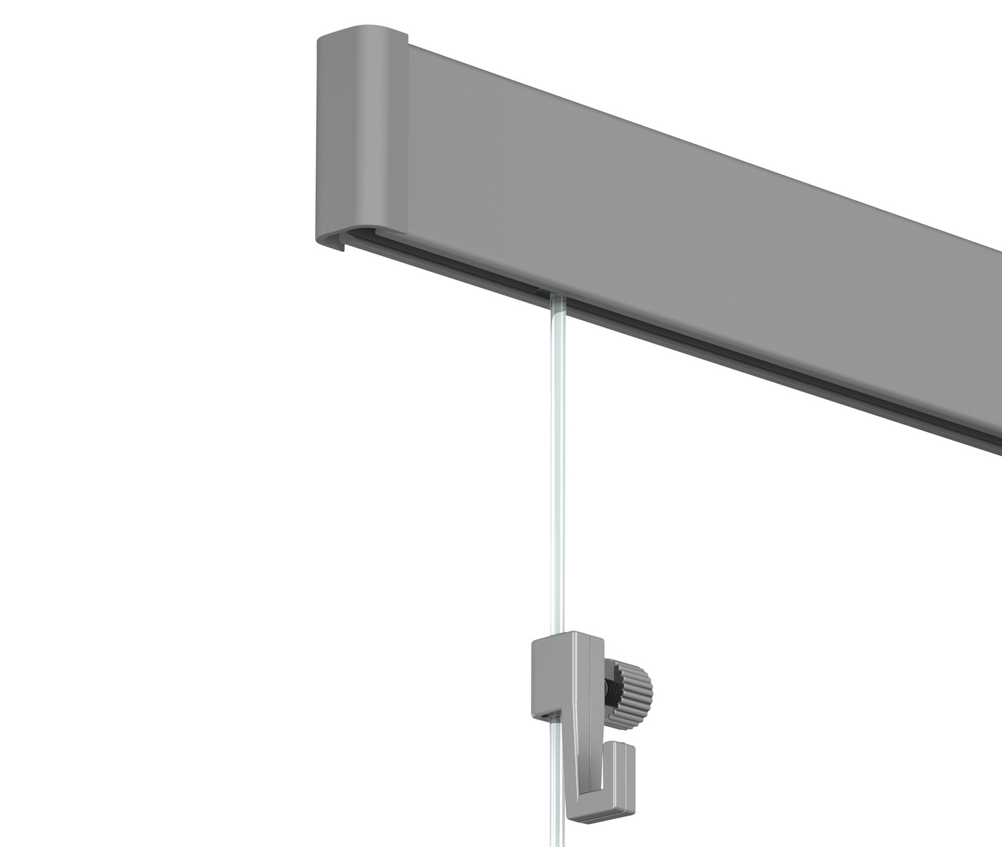 Seinälistasetti Pisla Easy harjattu alumiini 200cm