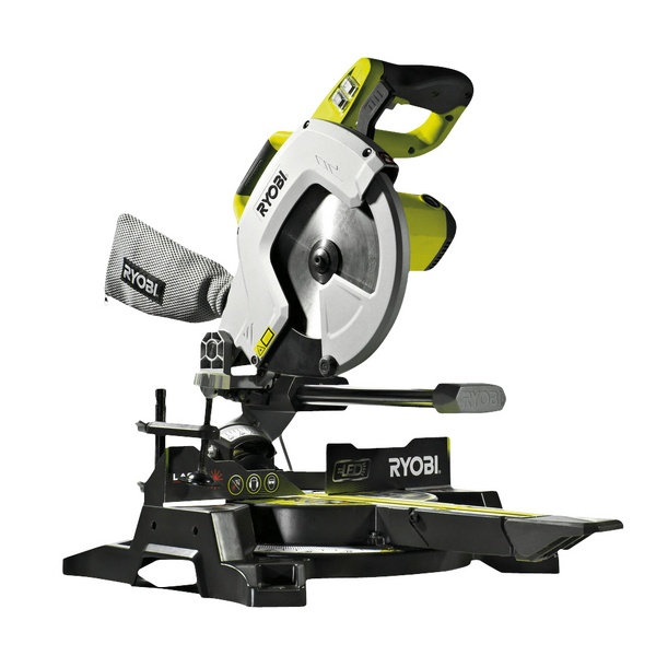 Katkaisu- ja jiirisaha Ryobi EMS254L 2000W 254mm terä