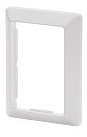 Kohoasennuskehys Allaway muovi valkoinen 80205