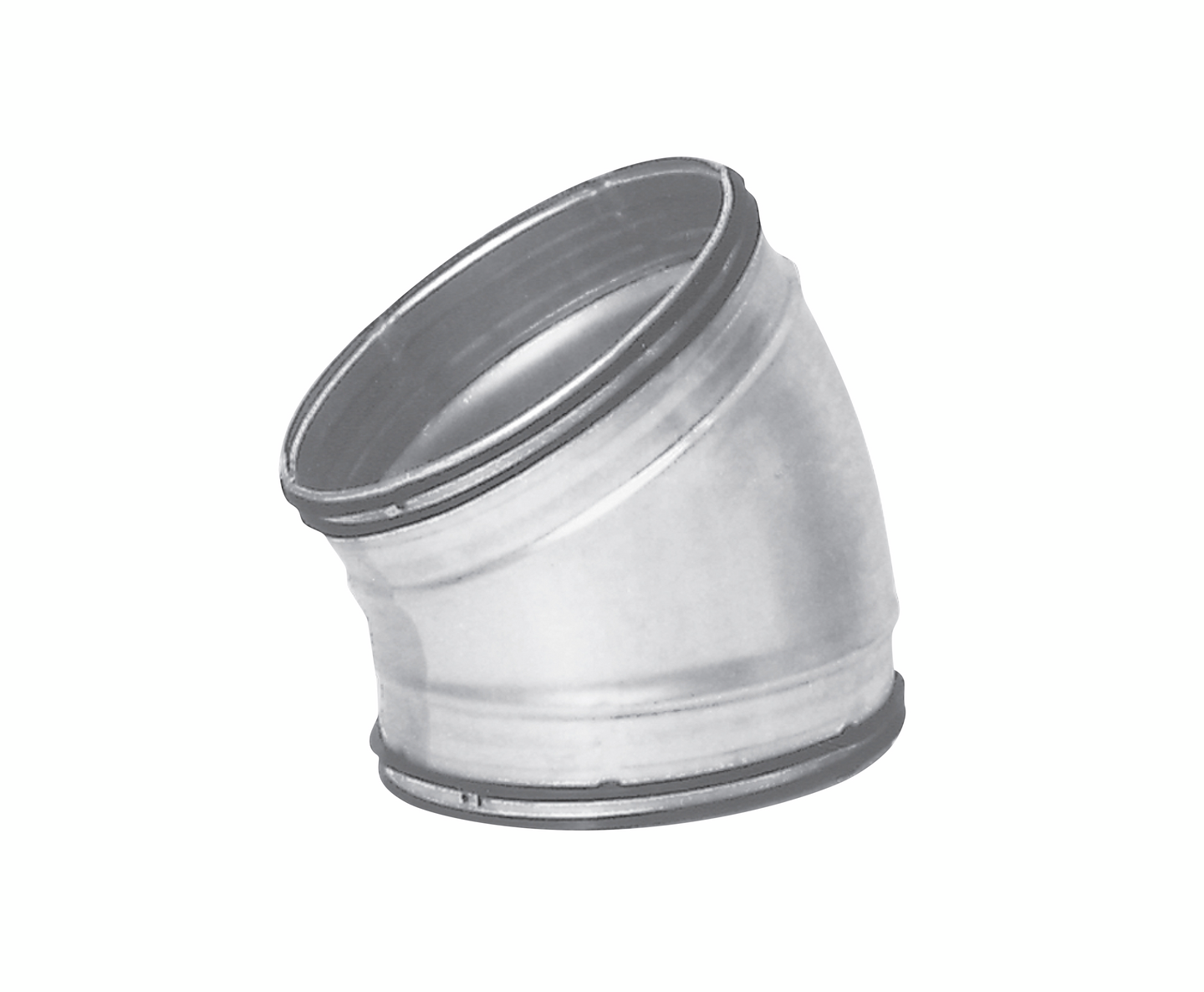 Ilmanvaihtokanavan käyrä FläktGroup 30° 125mm