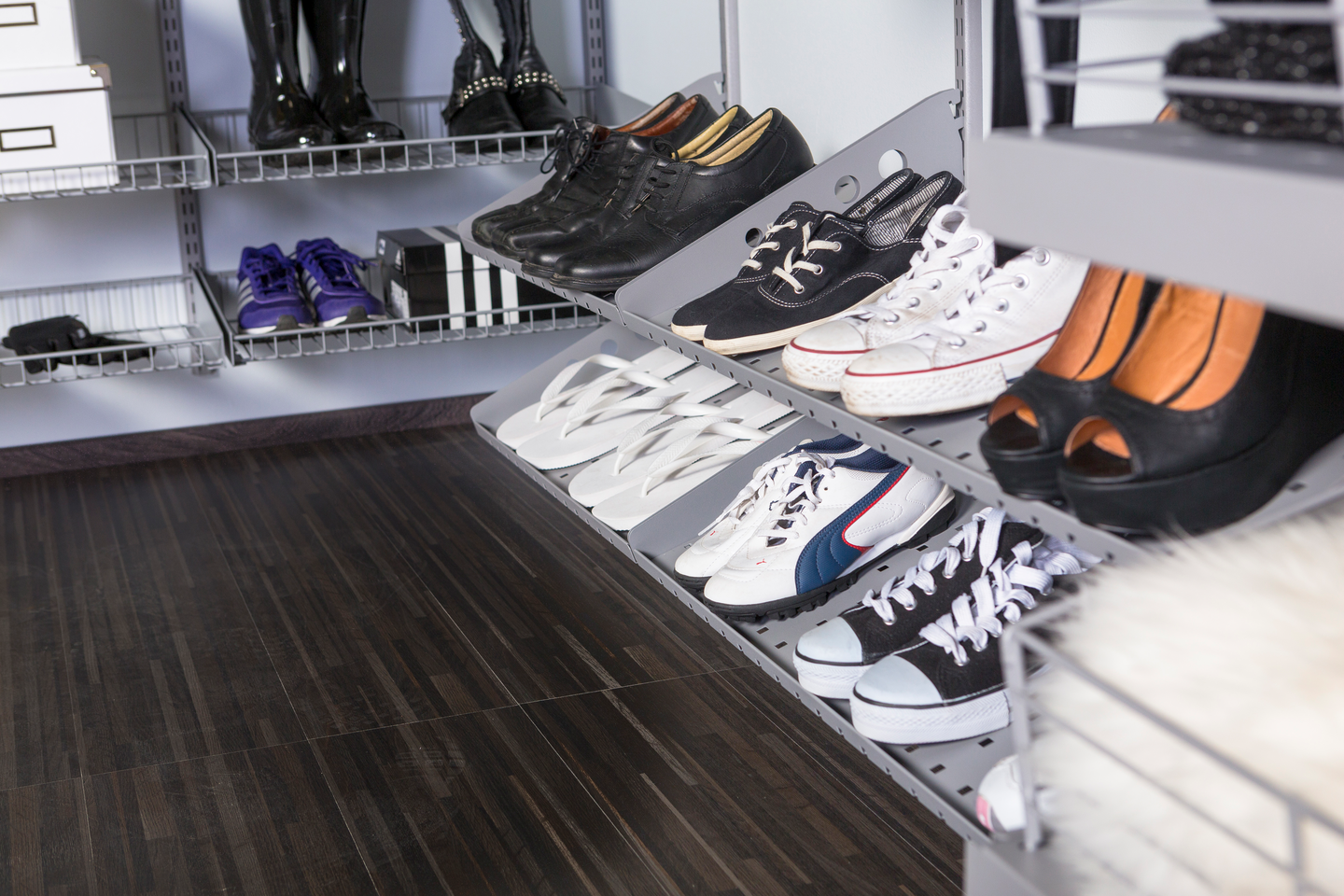 Kenkähylly Sovella 35x90cm valkoinen 110971