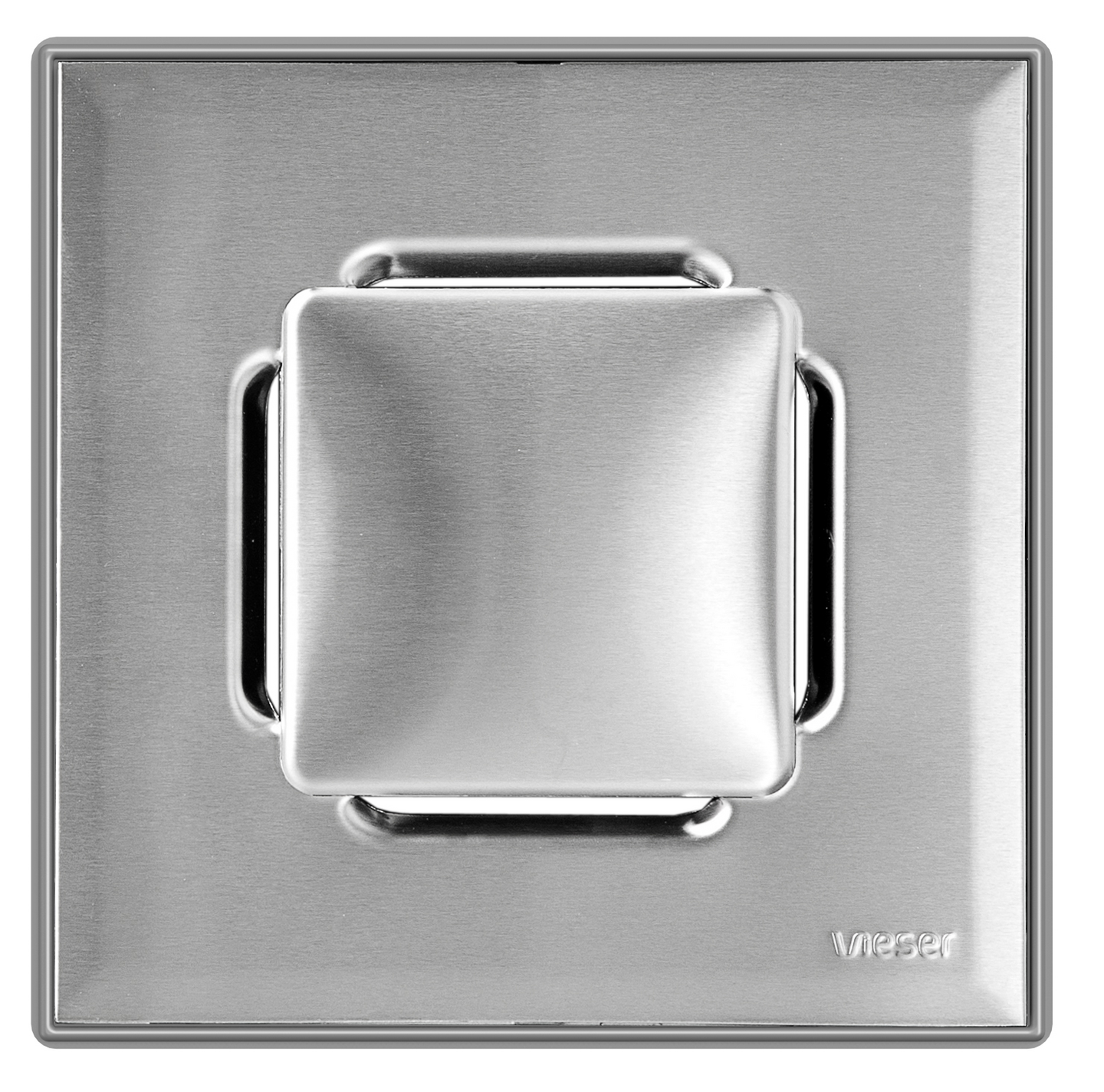 Lattiakaivon neliökansi Vieser 197x197mm rst Design