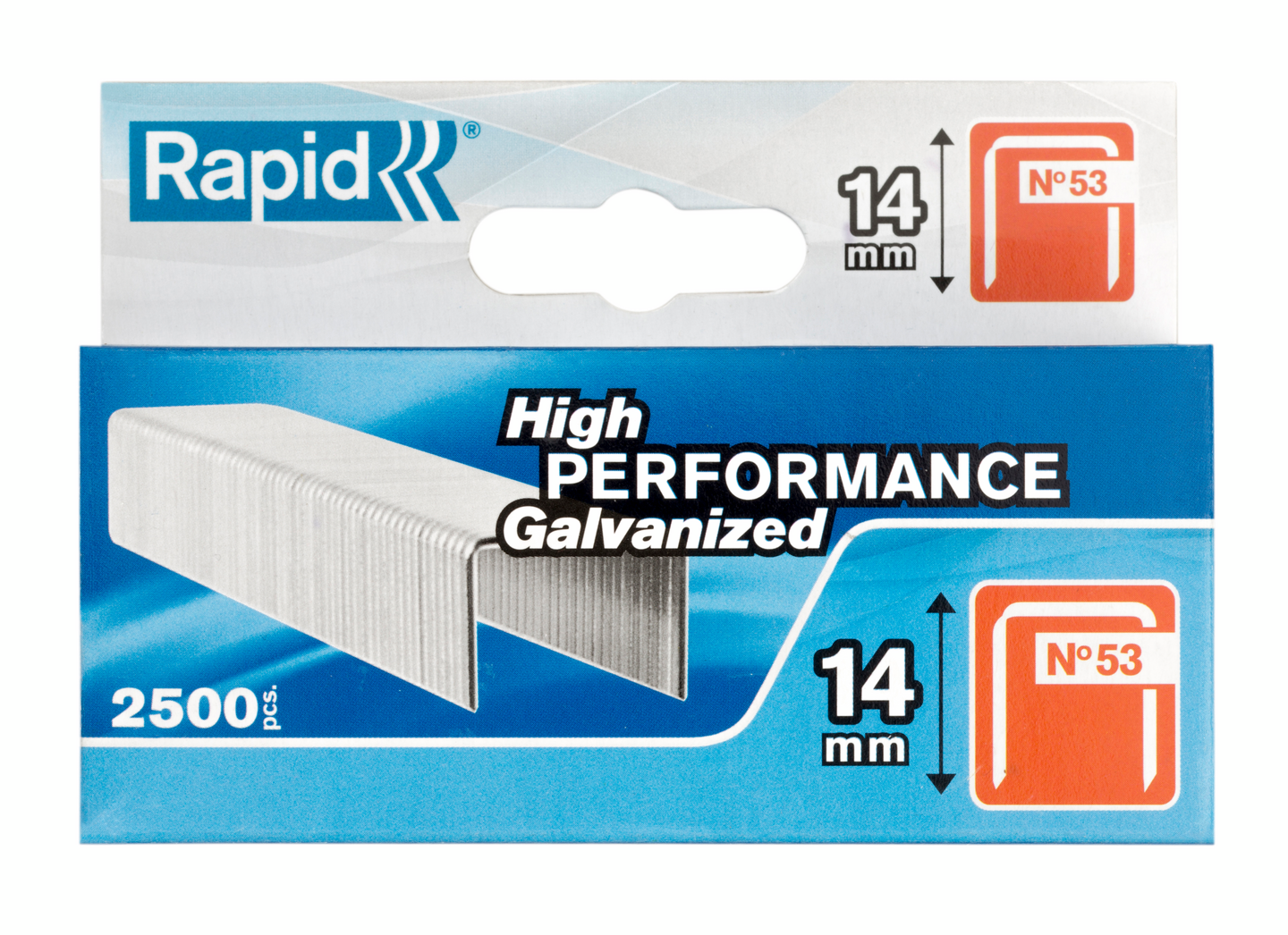 HÄFTKLAMMER RAPID 53/14 2500ST