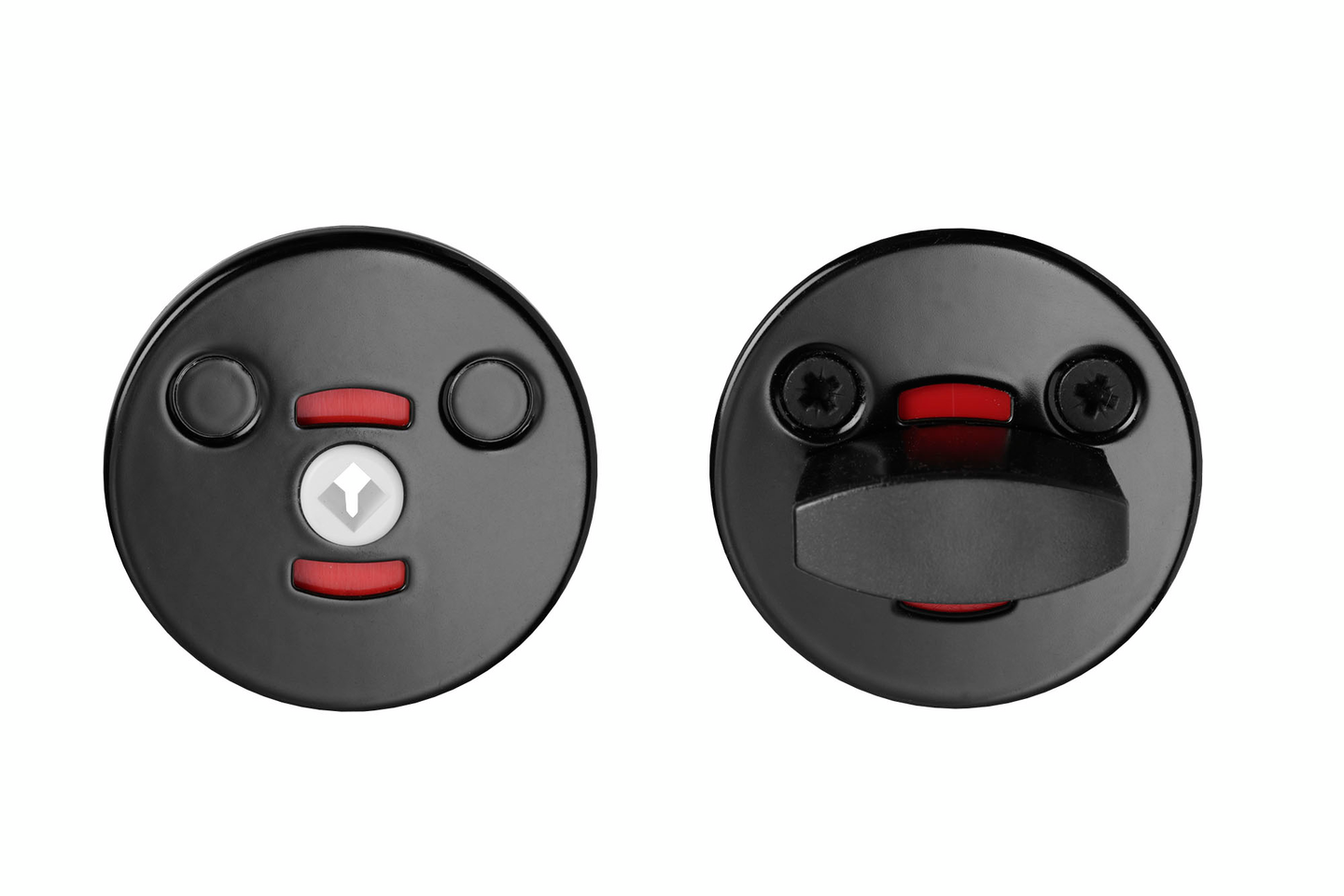 Wc-vääntönuppi Abloy LH001 Zn musta