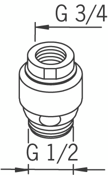 Imusuoja Oras 3/4x1/2 261033