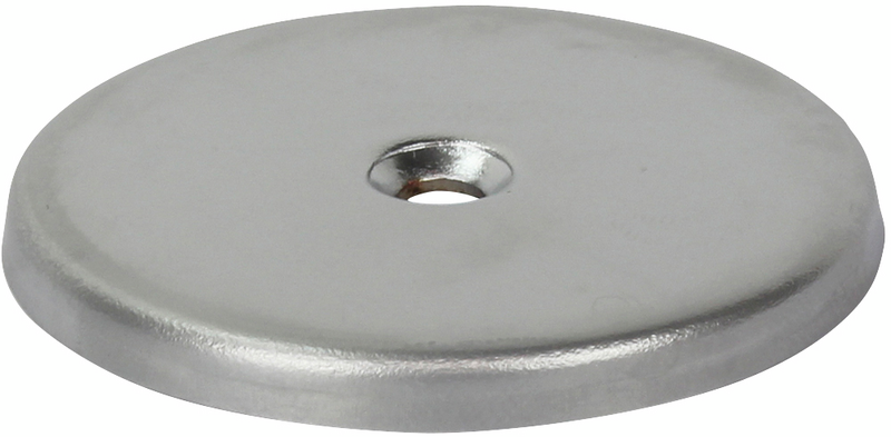 Peitekilpi Fiorin Oval Zn matta kromi