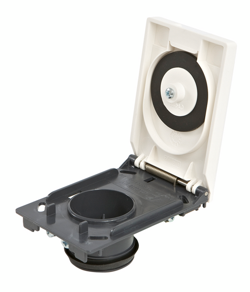 Kansiasennelma Allaway valkoinen muovi 80175