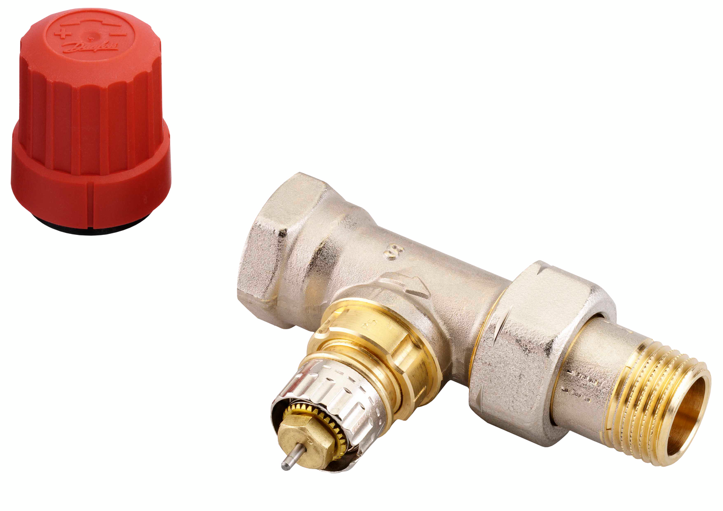 Patteriventtiili suora 3/8 RA-N10 Danfoss 13G0052