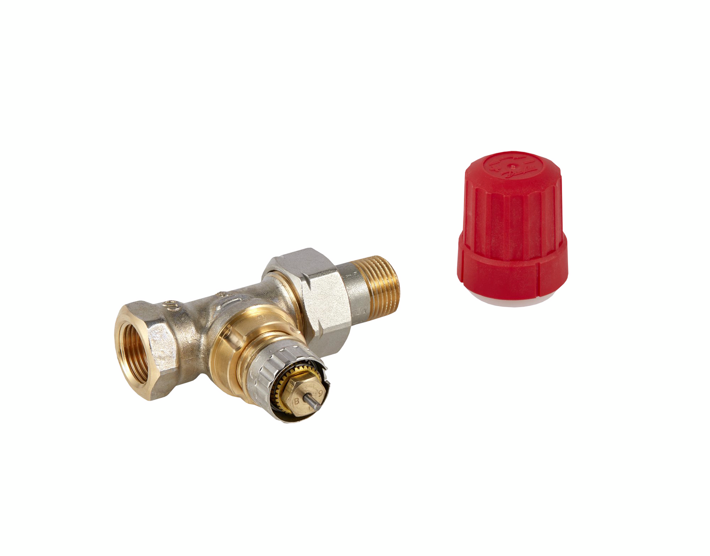 Patteriventtiili suora 3/8 RA-N10 Danfoss 13G0052