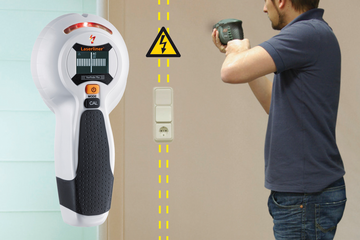 Rakenneilmaisin Laserliner StarFinder Plus