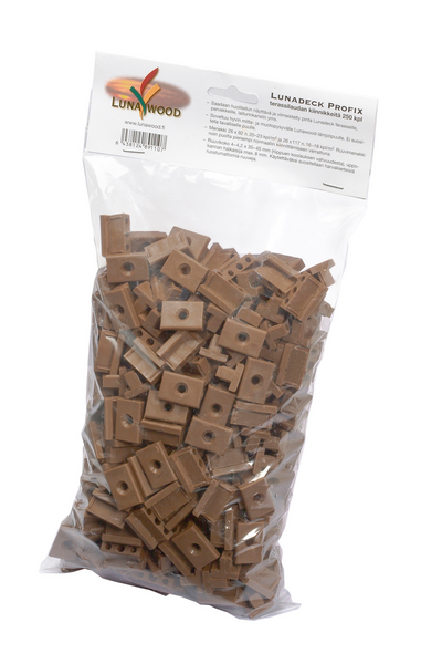 Luna Deck 2 asennuspala 250kpl/pss