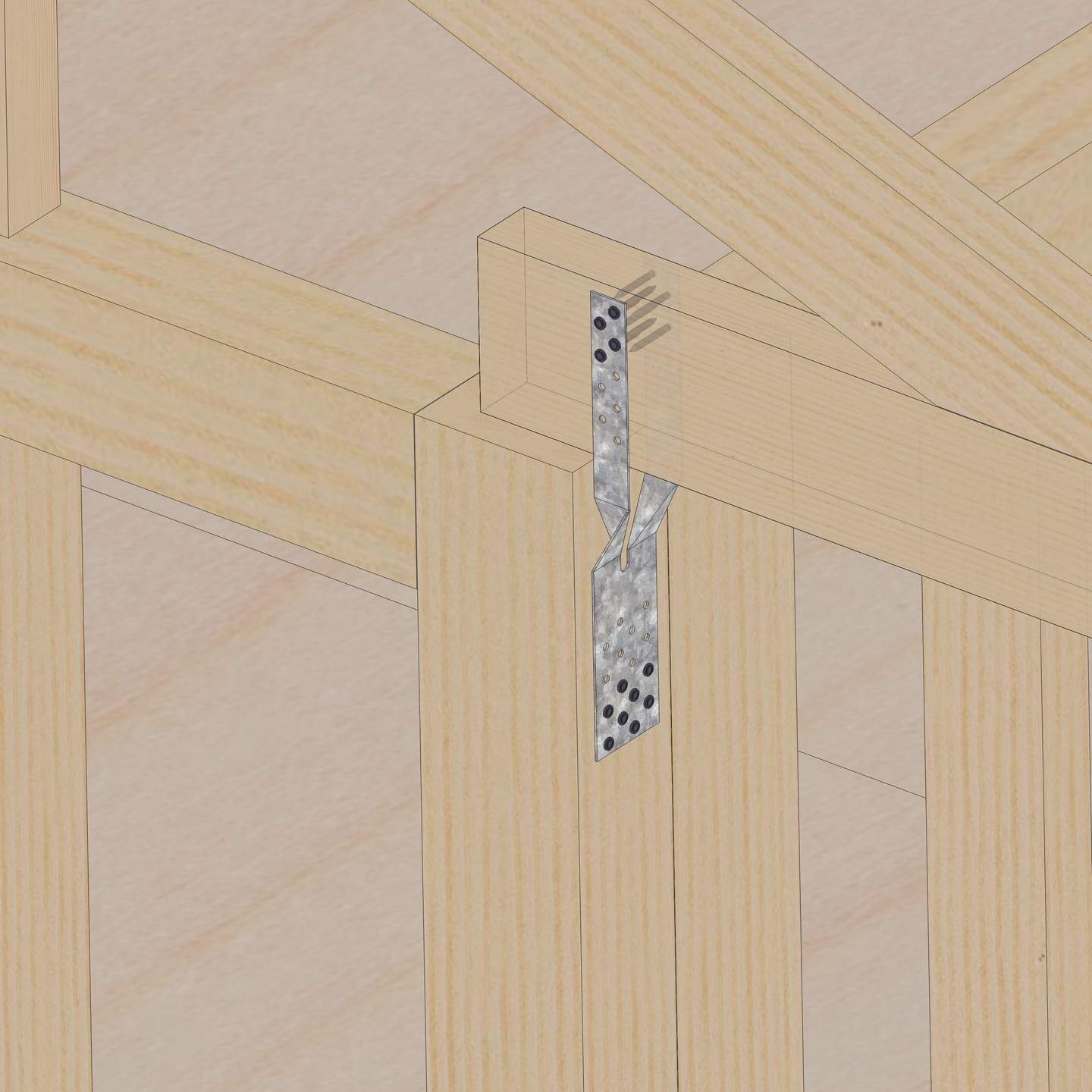 Haarukkalevy Paslode 50x320x1,5mm 210840