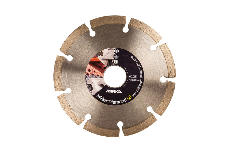 Timanttilaikka Mirka Diamond 125x22,2mm SE