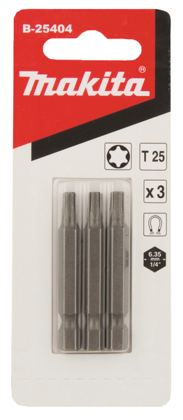 Ruuvauskärki Makita 50mm TX 25 3kpl B-25404