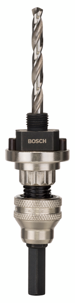 Reikäsahan pidin Bosch hex 11mm 14-30mm + keskiöterä
