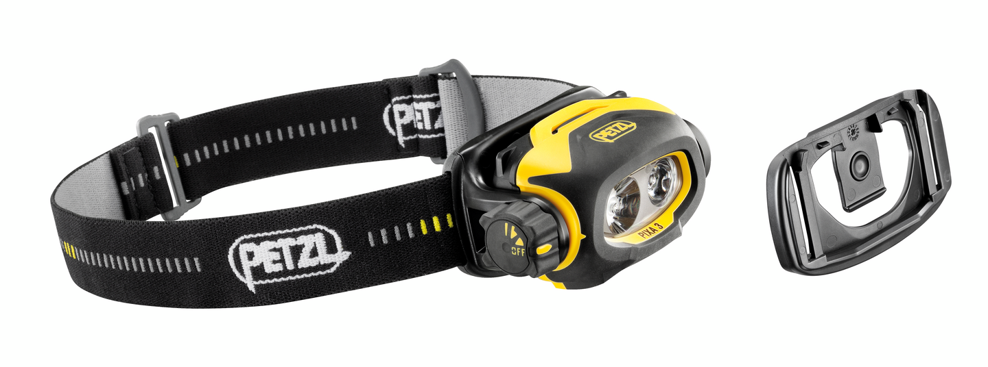 Otsavalaisin Petzl Pixa 3 Atex Led V2 sis. otsapannan ja levyn