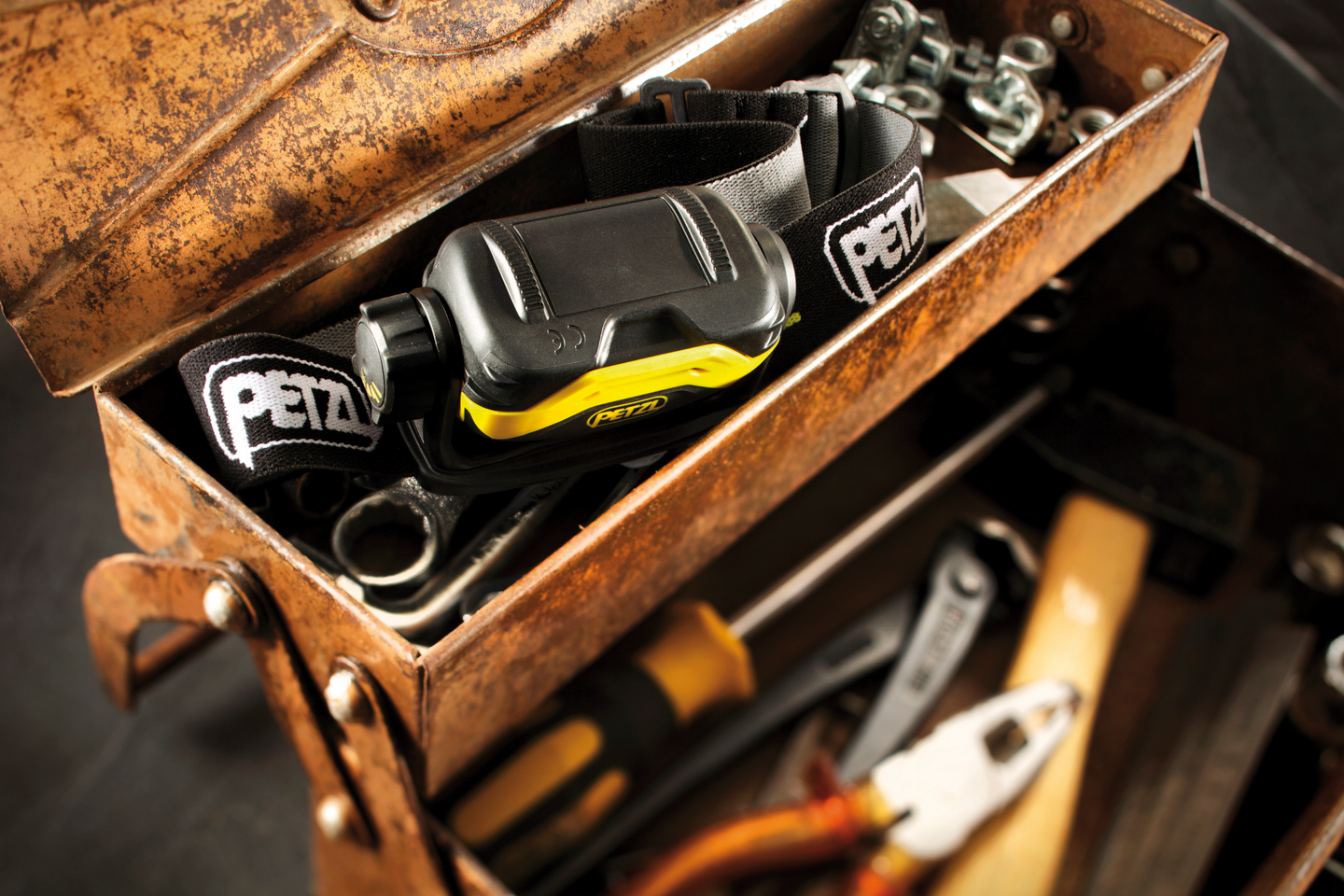 Otsavalaisin Petzl Pixa 3 Atex Led V2 sis. otsapannan ja levyn