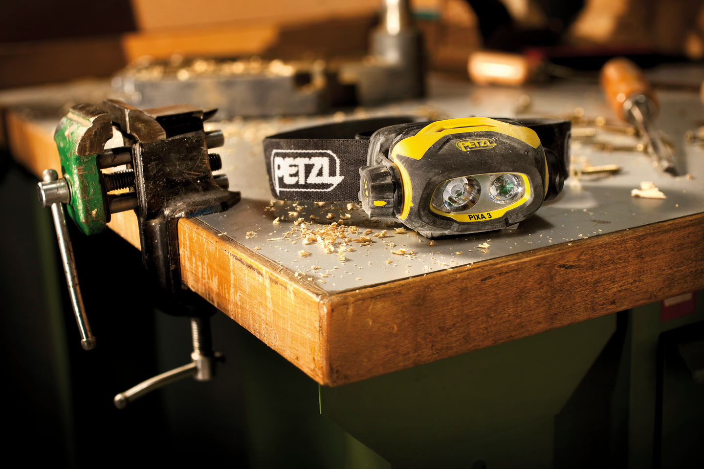 Otsavalaisin Petzl Pixa 3 Atex Led V2 sis. otsapannan ja levyn