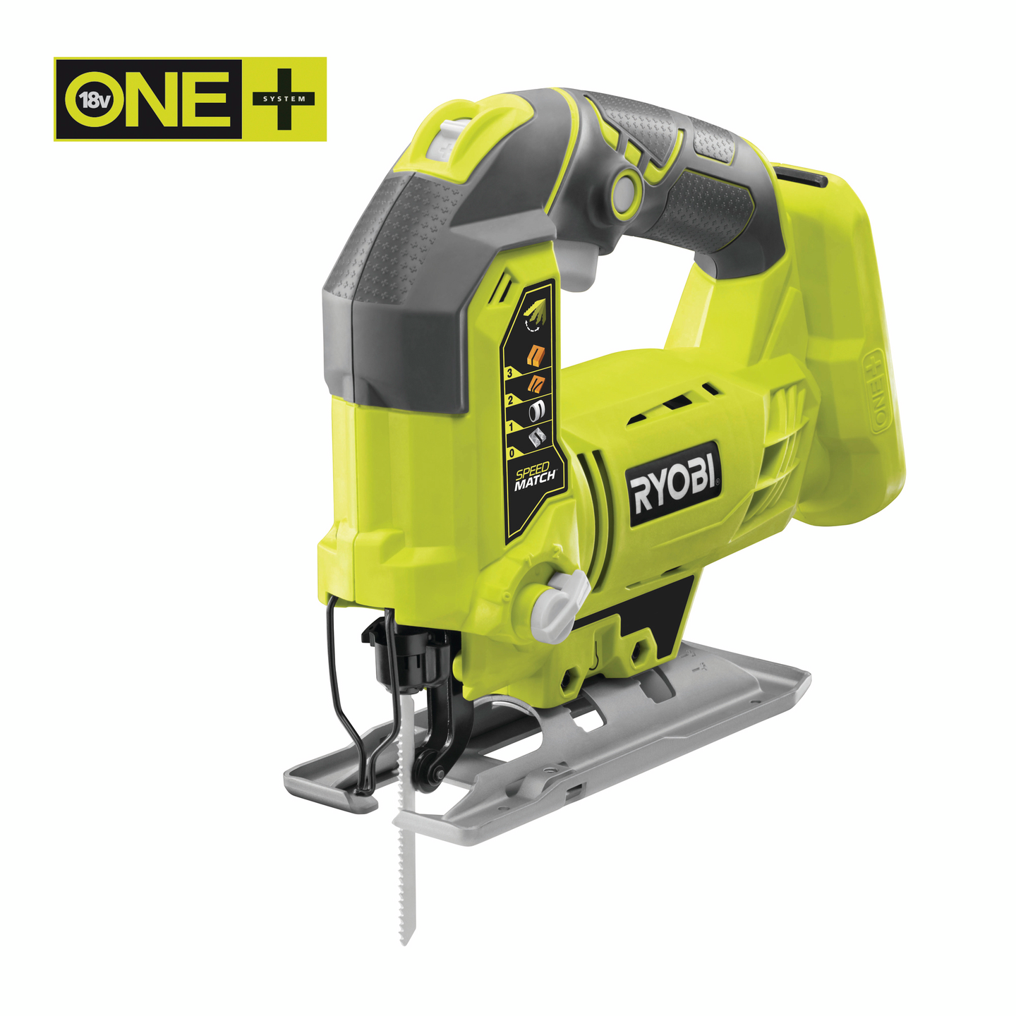 Akkupistosaha Ryobi R18JS-0 ONE+