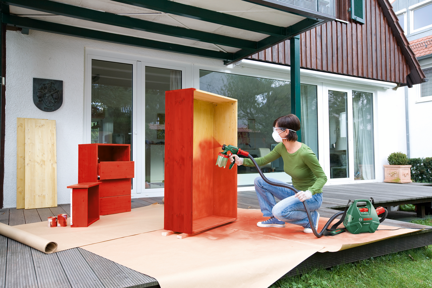 Maaliruisku Bosch PFS 3000-2 650W 350g/min