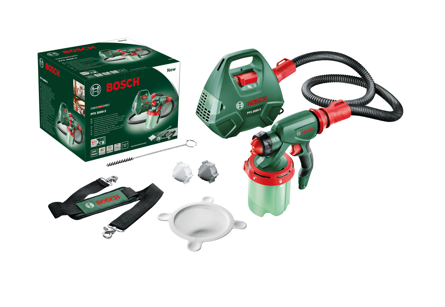 Maaliruisku Bosch PFS 3000-2 650W 350g/min