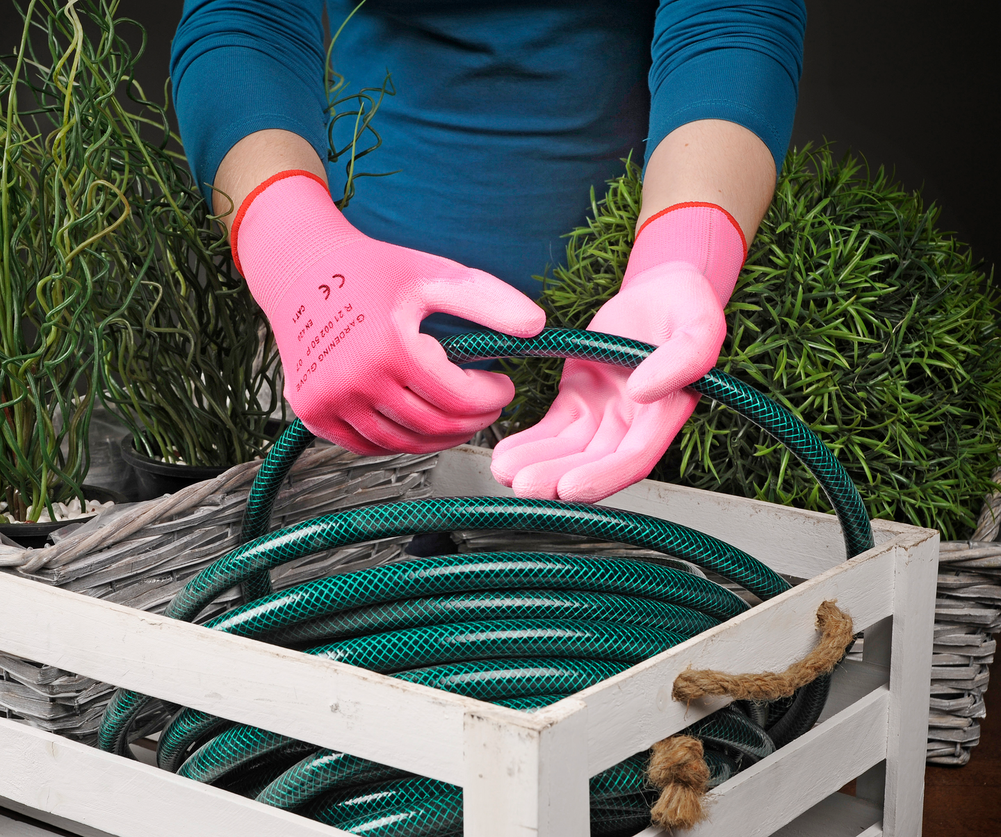 Puutarhakäsineet Honeywell Garden Pink