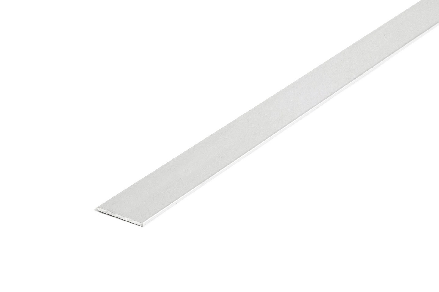 Lattalista 30x2mm 1m alumiini hopea-anodisoitu I2 HE1