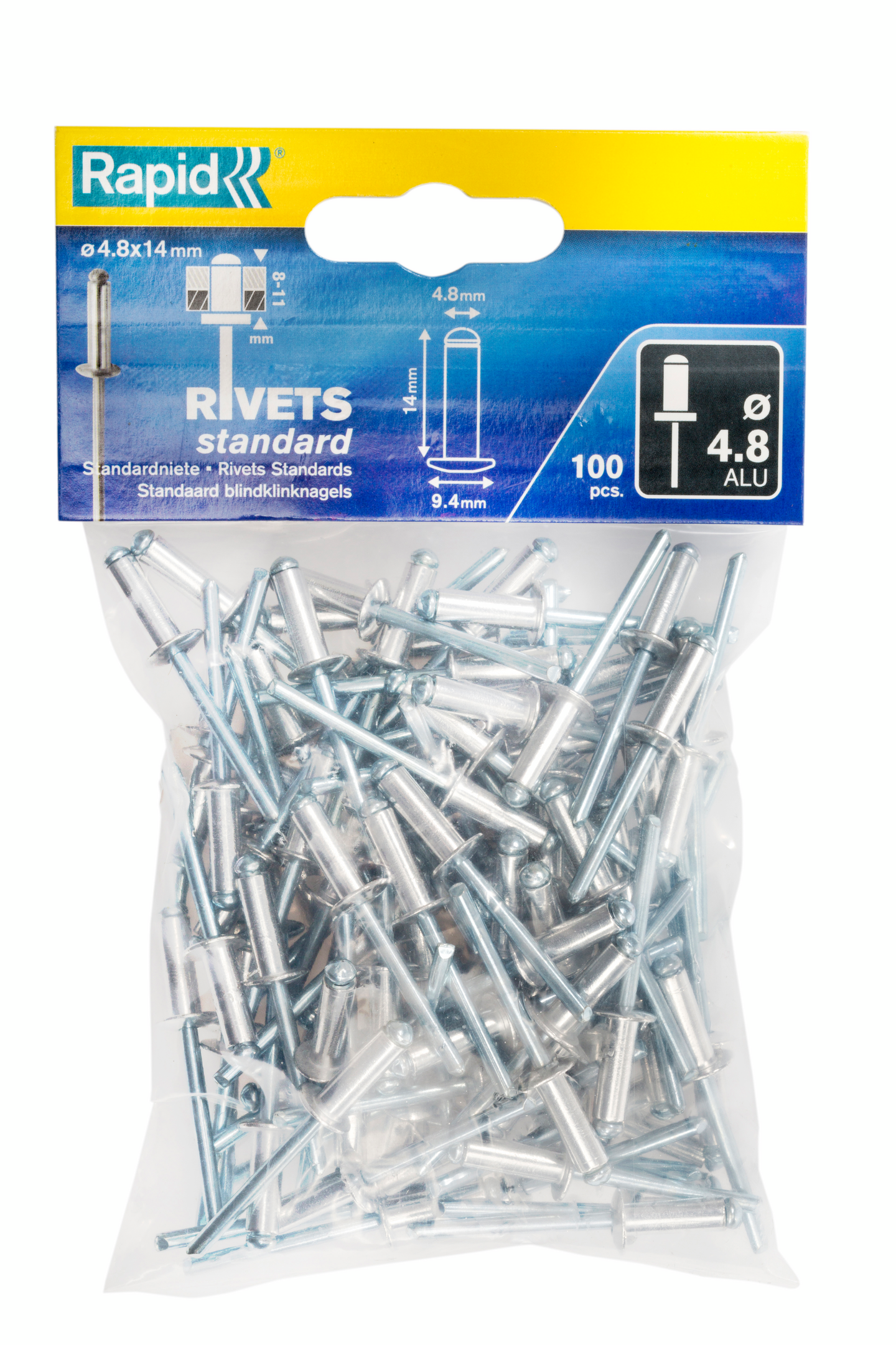 Vetoniitti Rapid 4,8x14mm 100kpl