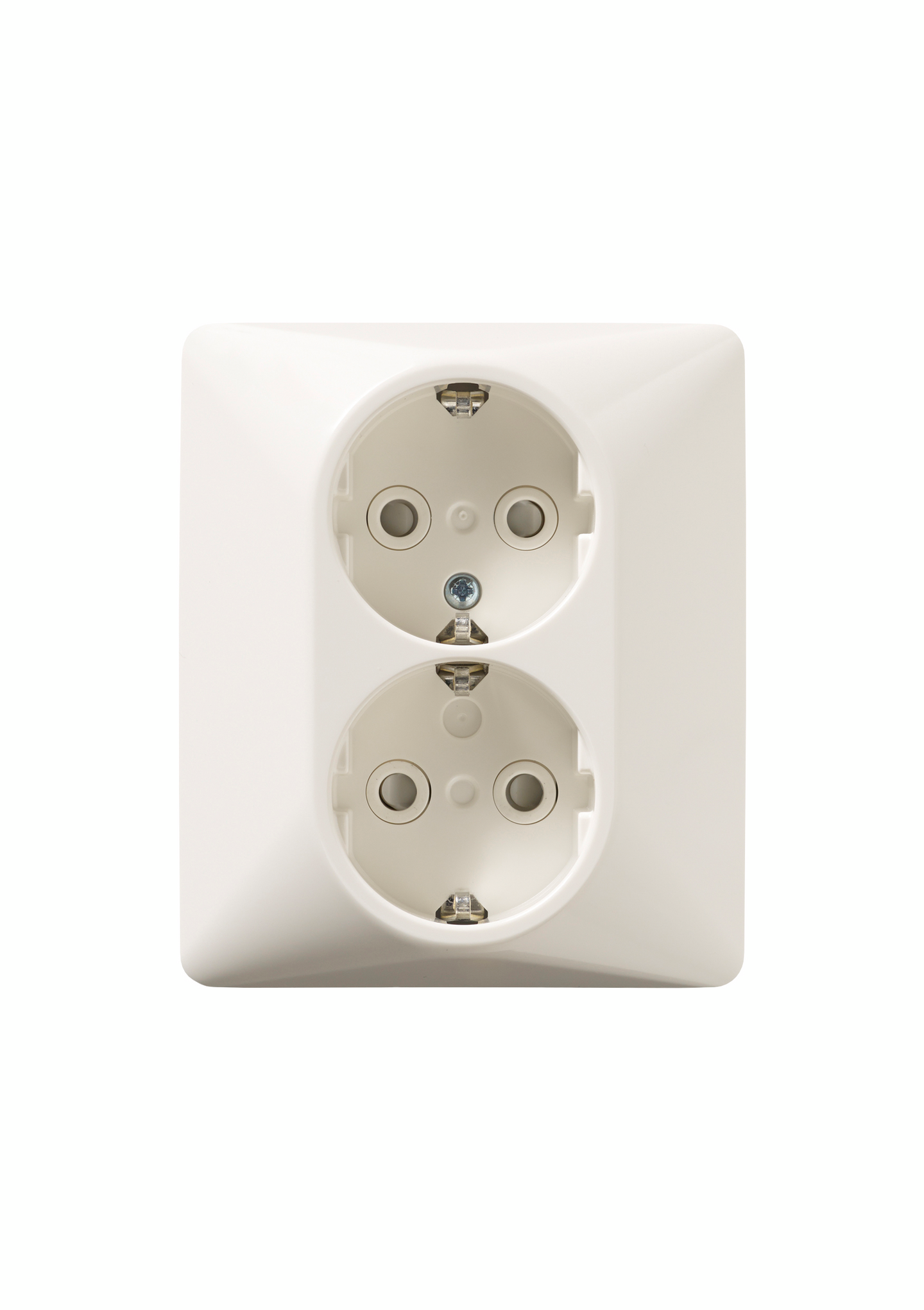 Uppopistorasia ABB Jussi 302EUJP 2-osainen peitelevyllä