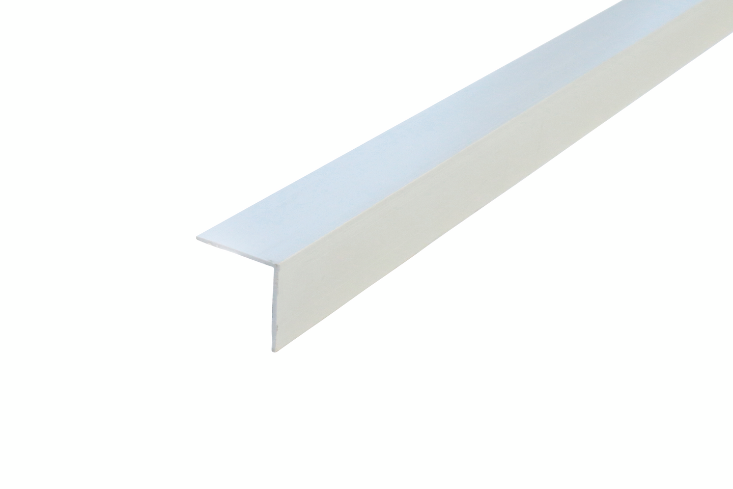 Kulmasuojalista 25x25x1mm 2,7m muovia vaaleanharmaa NU 25-412