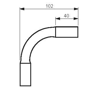 Putkikaari ABB JMKL20p 20mm 5kpl