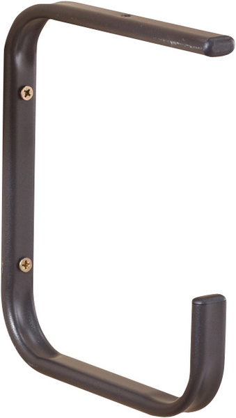 U-koukku Pisla soikea 30/15-250x300mm musta