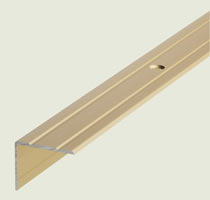 Kulmalista 25x15mm 0,9m alumiini kulta-anodisoitu D2 KE 90